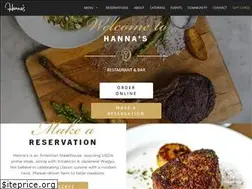 Sites similar to hannasprimesteak.com