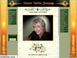 Sites similar to hannehaller-fanpage.de