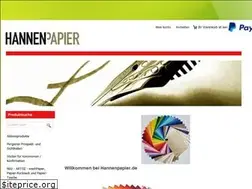 Sites similar to hannenpapier.de