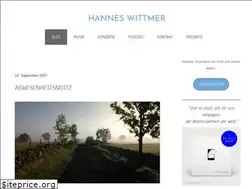 Sites similar to hanneswittmer.de