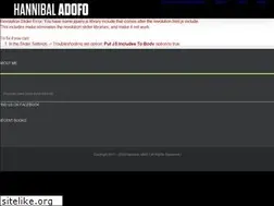 Sites similar to hannibaladofo.com
