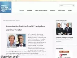 Sites similar to hanns-joachim-friedrichs.de