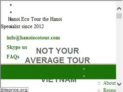 Sites similar to hanoiecotour.com