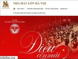 Sites similar to hanoioperahouse.org.vn