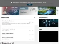 Sites similar to hanonsystems.com