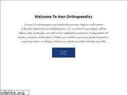Sites similar to hanorthopaedics.com
