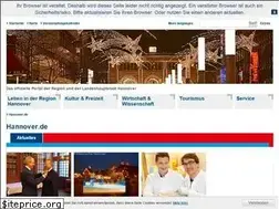 Sites similar to hanover.de