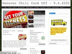 Sites similar to hanoverchilicookoff.com