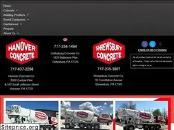 Sites similar to hanoverconcrete.com