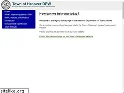 Sites similar to hanoverdpw.org