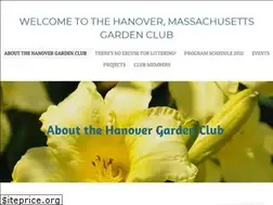 Sites similar to hanovergardenclub.com