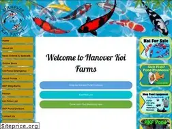 Sites similar to hanoverkoifarms.com