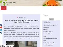 Sites similar to hanoverorient.com