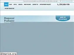 Sites similar to hanoverpodiatry.com