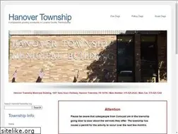 Sites similar to hanovertownship.org