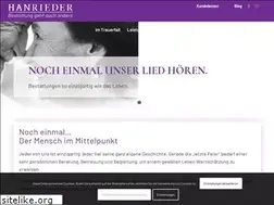 Sites similar to hanrieder.de