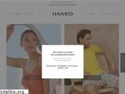 Sites similar to hanro.com