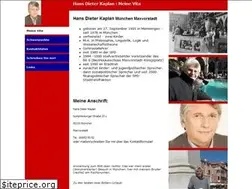 Sites similar to hans-dieter-kaplan.de