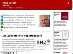 Sites similar to hans-juergen-urban.de
