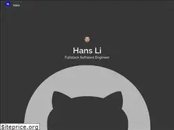 Sites similar to hans-lizihan.com
