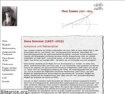 Sites similar to hans-sommer-archiv.de