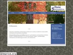 Sites similar to hans-steinmetzfirma.de