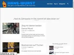Sites similar to hans-wurst.de