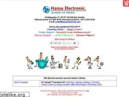 Sites similar to hansa-electronic.com