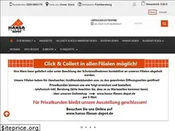 Sites similar to hansa-fliesen-depot.de