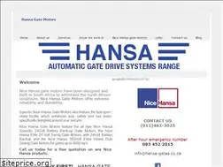 Sites similar to hansa-gates.co.za