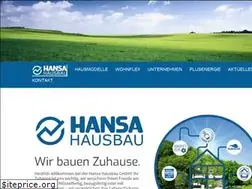 Sites similar to hansa-hausbau.de
