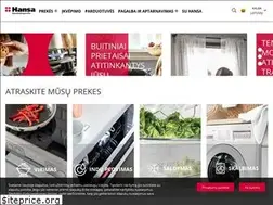 Sites similar to hansa-home.lt