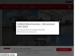 Sites similar to hansa-maschinenbau.de