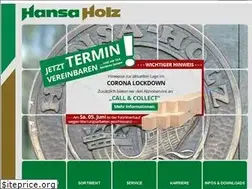 Sites similar to hansaholz.de