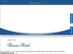 Sites similar to hansahotel.com.na