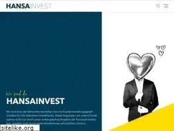 Sites similar to hansainvest.de