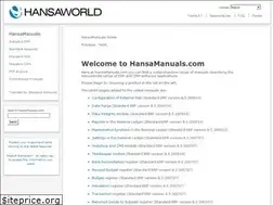Sites similar to hansamanuals.com