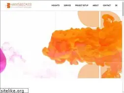 Sites similar to hansbeckergmbh.de