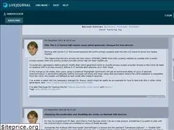 Sites similar to hansdegoede.livejournal.com