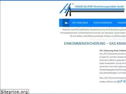 Sites similar to hanse-allrisk.de