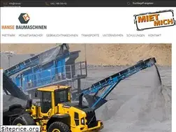 Sites similar to hanse-baumaschinen.de