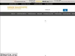 Sites similar to hanse-baustoffe.de