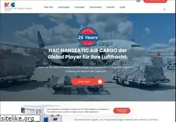 Sites similar to hanseatic-air-cargo.de