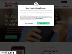 Sites similar to hanseaticbank.de