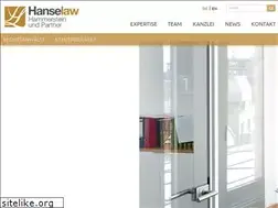 Sites similar to hanselaw.de