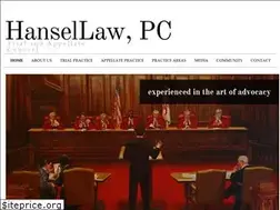 Sites similar to hansellaw.com