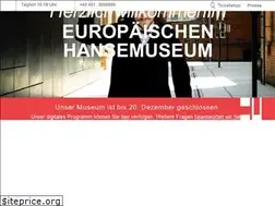 Sites similar to hansemuseum.eu