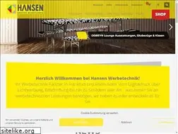 Sites similar to hansen-acrylloesungen.de