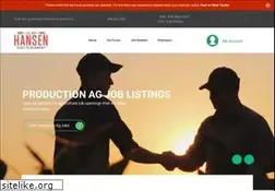 Sites similar to hansenagriplacement.com