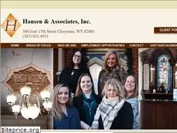 Sites similar to hansenandassociates.org